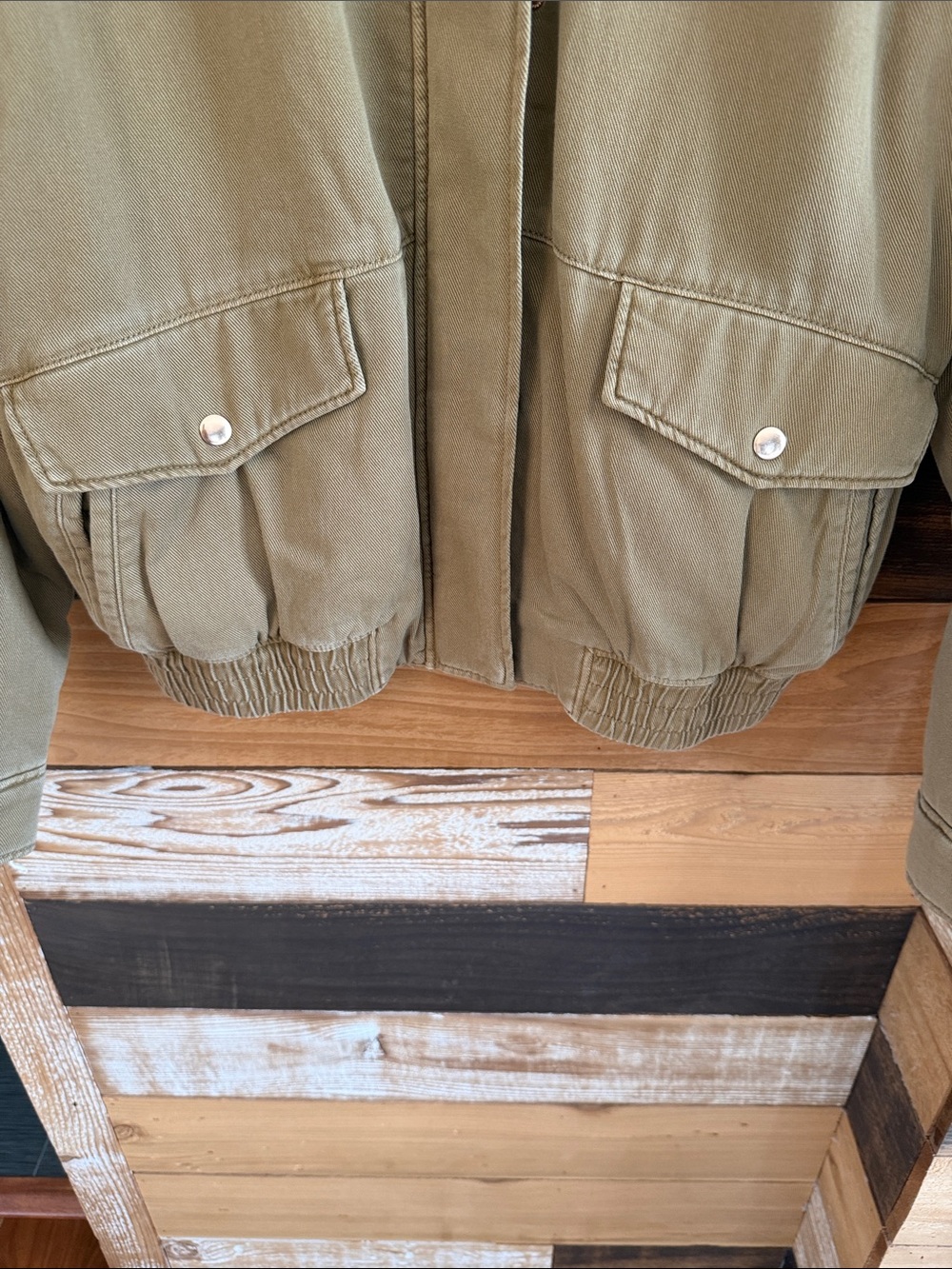 H&M Padded Jacket in Dark Beige - Picture 4 of 7